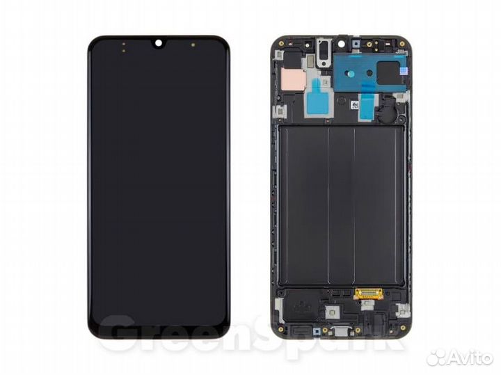 Дисплей для Samsung A305F Galaxy A30 в рамке +тач