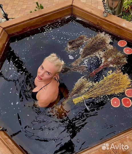 Купель уличная/Банный чан из лиственницы