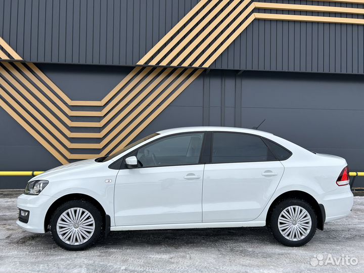 Volkswagen Polo 1.6 AT, 2018, 7 000 км