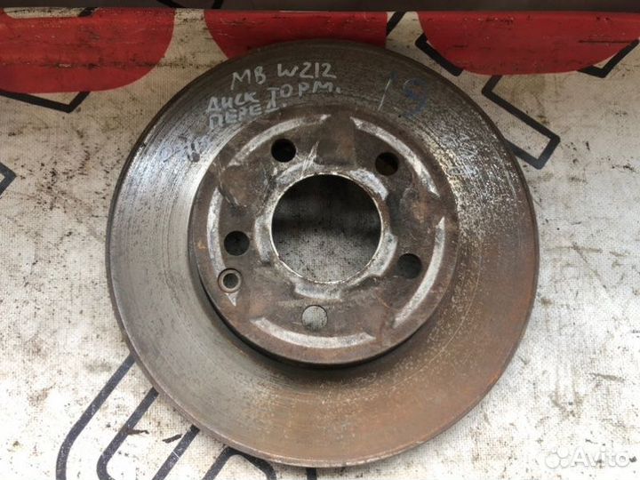 Диск тормозной Mercedes-Benz E-Class W212 Рестайл