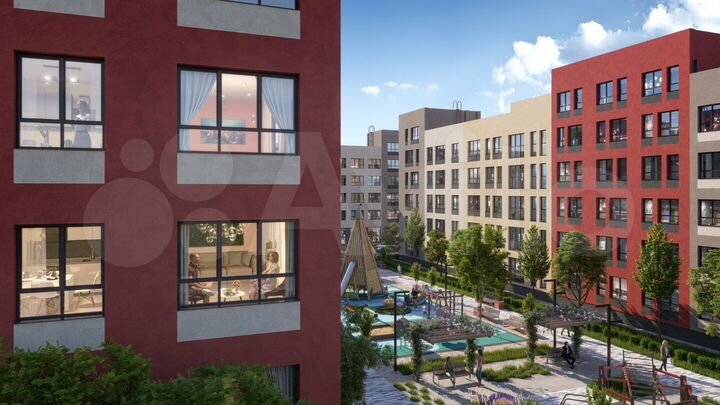 1-к. квартира, 42,5 м², 4/5 эт.