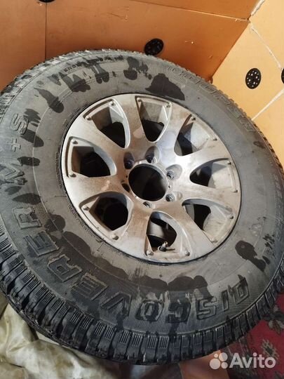 Диски с резиной r16 на prado