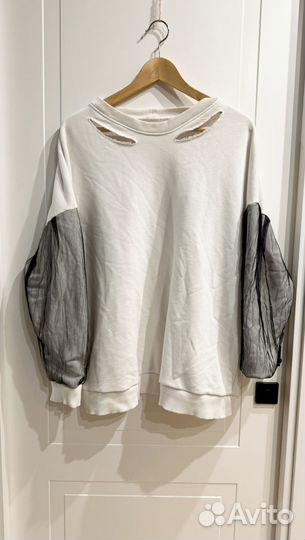 Свитшот женский XL белый