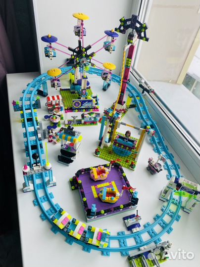 Lego friends 41130 Парк развлечений 4 набора
