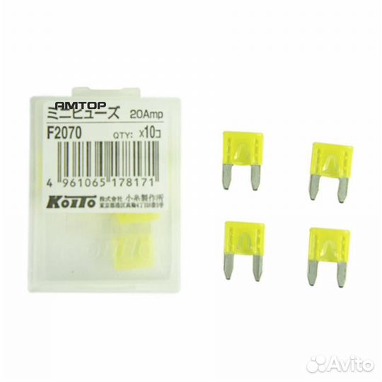 Koito F2070 F2070 koito Предохранитель 20A - мини