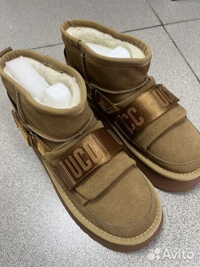 Ugg женские на платформе натуральные