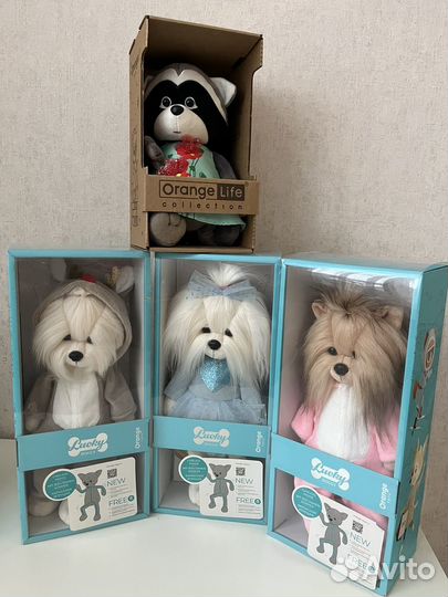 Енот новый 25см orange toys