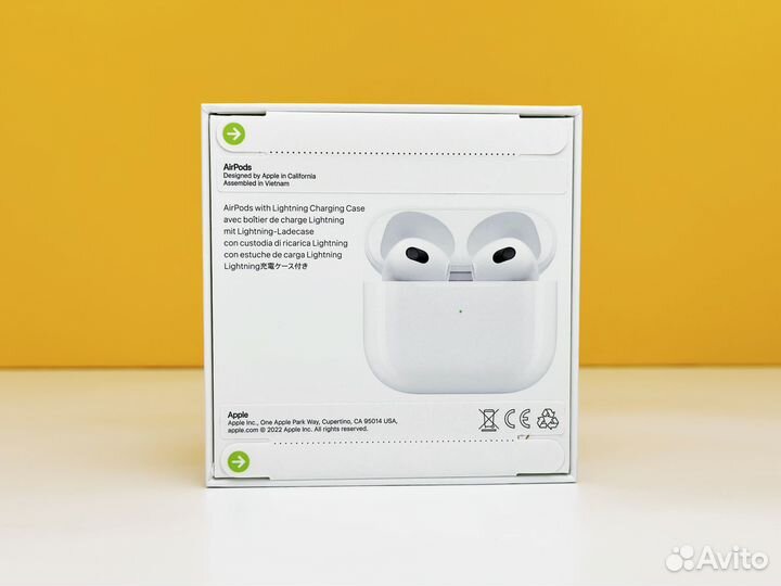 AirPods (3gen) с футляром Lighting (ECT)