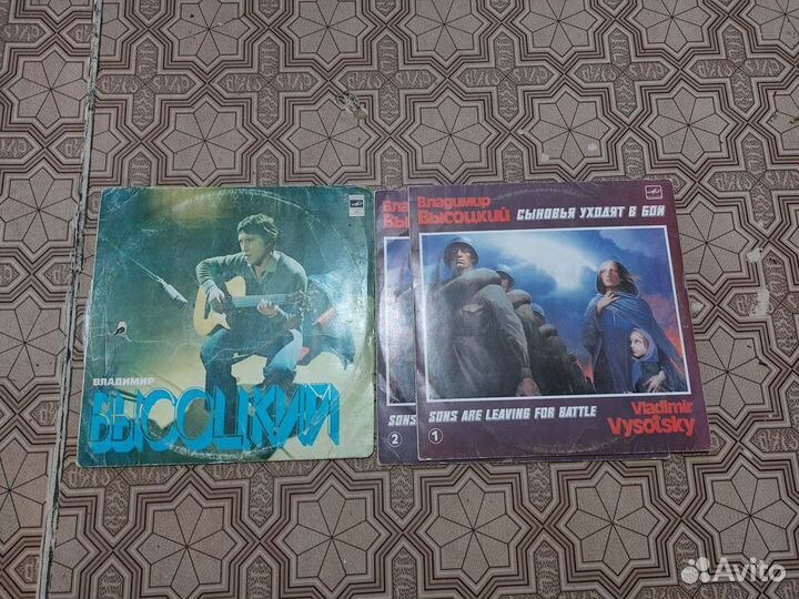 Пластинки бардов и детские