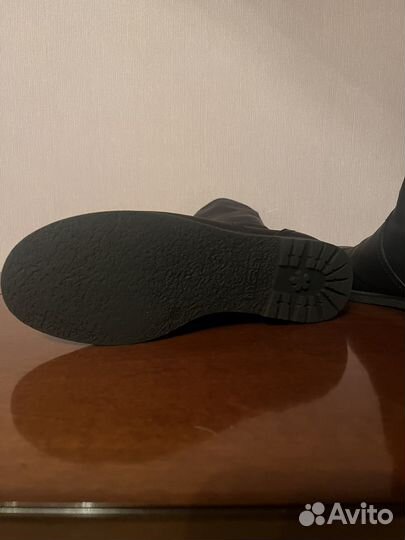 Полусапоги женские кожаные 39