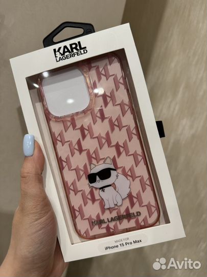 Чехол Karl Lagerfeld на iPhone 15 Pro Max