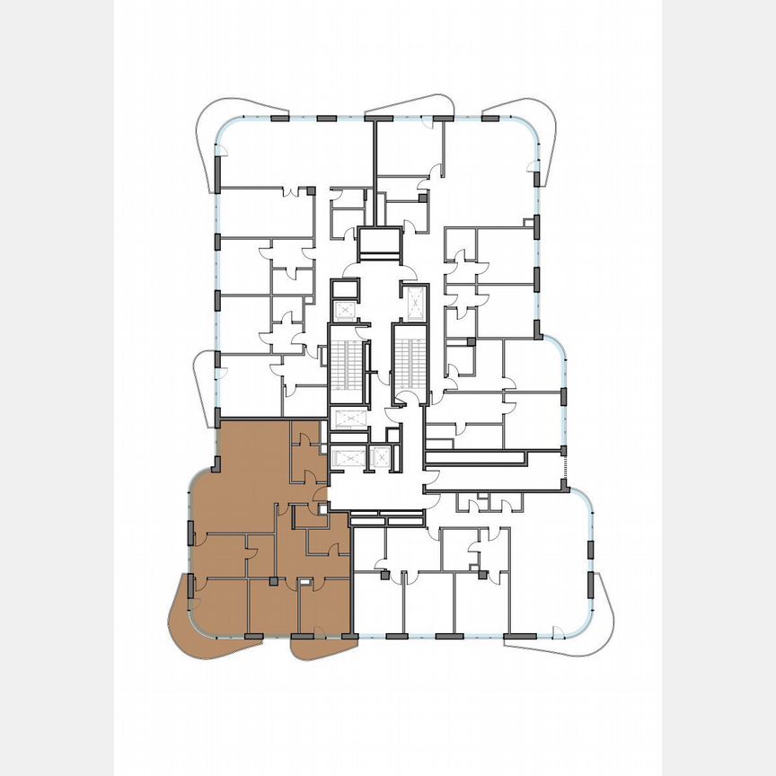 3-к. квартира, 166,9 м², 11/14 эт.