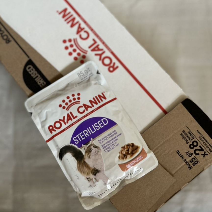 Корм для стерилизованных кошек royal canin