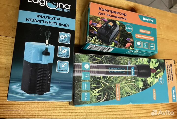 Компрессор - фильтр для аквариума