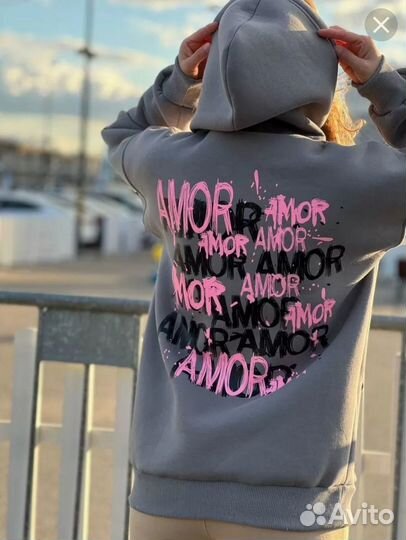 Толстовка женская теплая