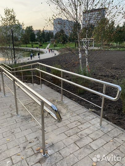 Перила из нержавеющей стали