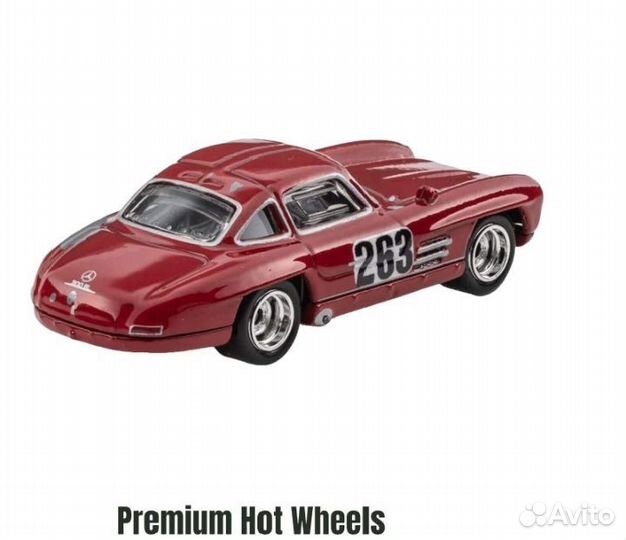 Hot Wheels Premium; Mercedes - Benz 300 SL (2022г)