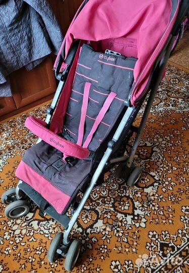 Детская коляска трость Cybex Onyx розовая