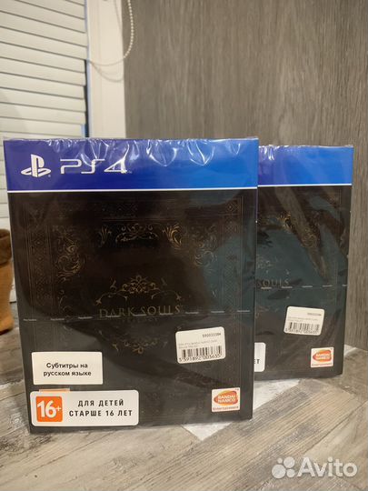 Dark Souls Trilogy PS4 новый в пленке