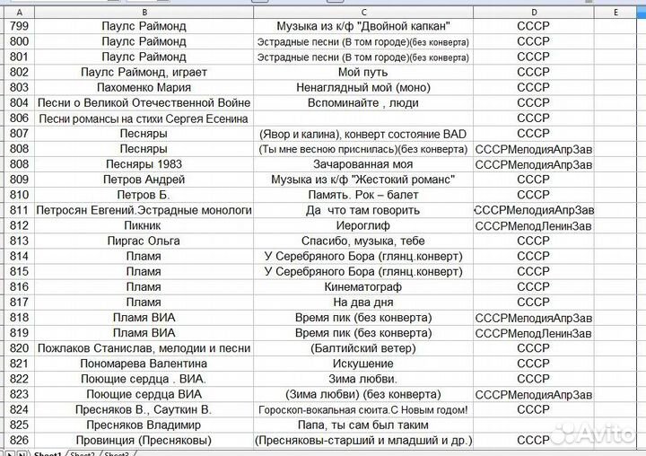 Грампластинки 4 из 5 на 23.07.23 (959)