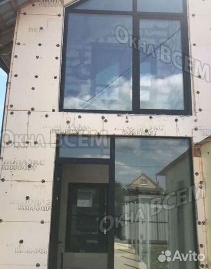 Остекление окон и балконов пвх