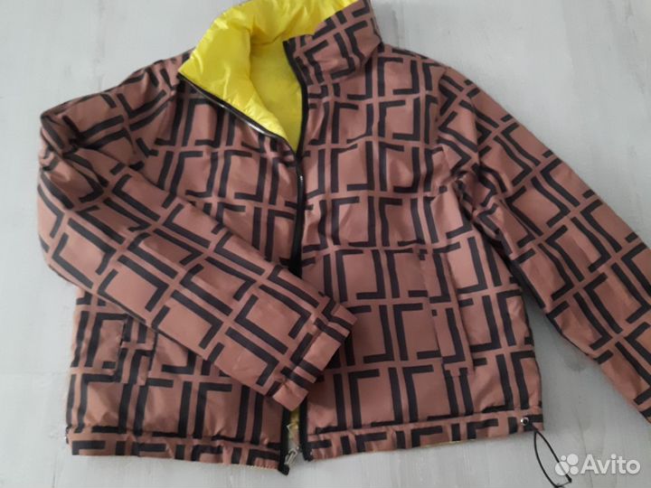 Куртка осенняя двухсторонняя