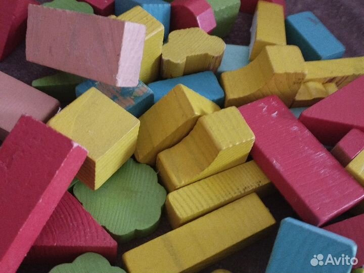 Деревянные кубики