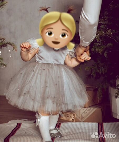 Праздничное платье для девочки 80