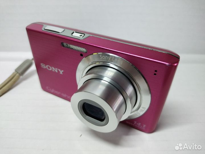 Sony Cyber-shot DSC-W610 Pink Vintage Cam