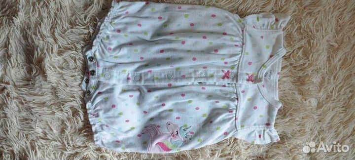 Песочники Картерс для девочки 2-3 месяца
