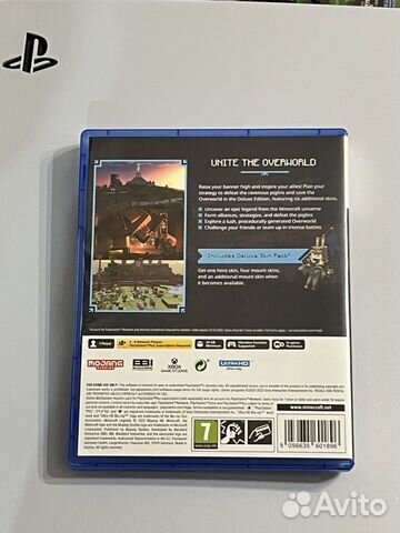 Новый диск minecraft legends объявление продам