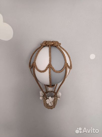 Воздушный шар с корзиной, аэростат