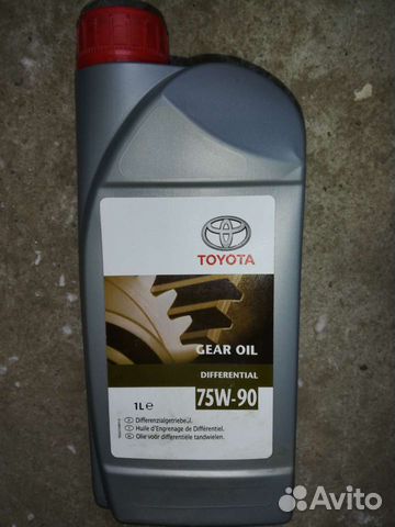 Масло 75w-90 Toyota