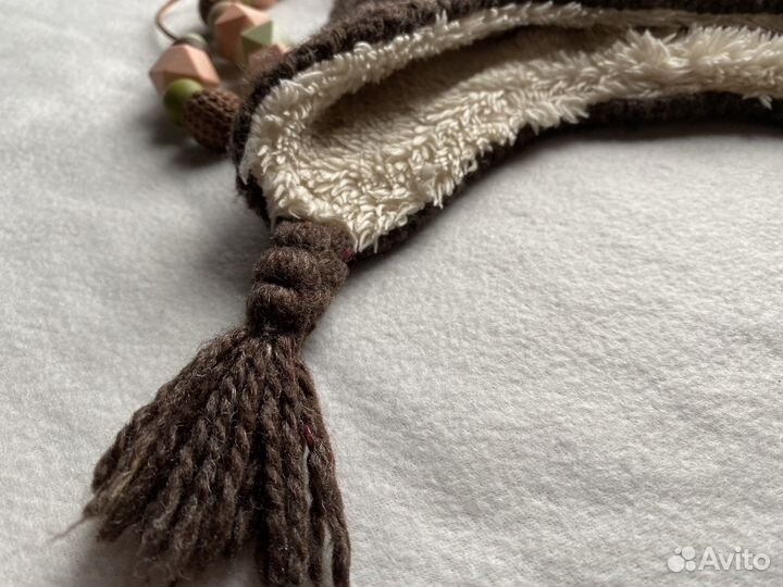 Детская демисезонная шапка, 6-12 месяцев