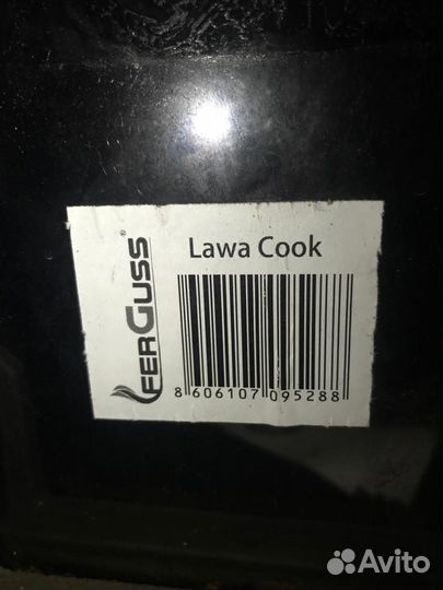 Печь-камин (новая), чугунная, Lawa Cook (ferguss)