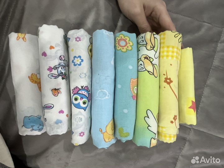 Пеленки детские пакетом стульчик для кормления