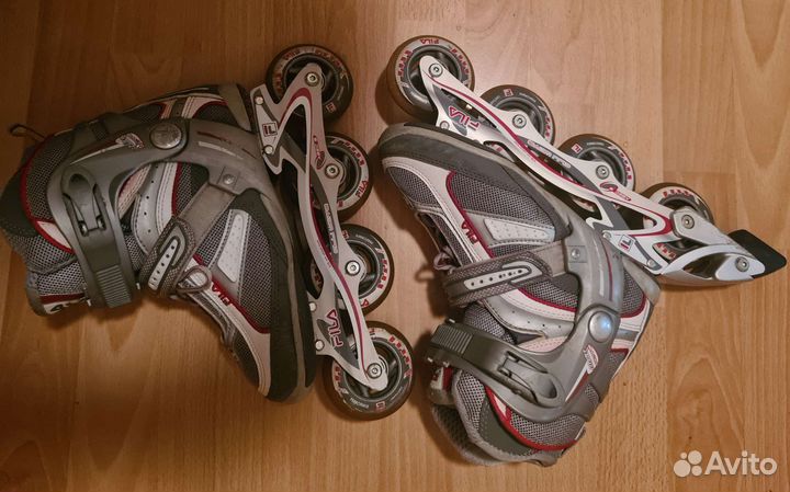 Роликовые коньки 37,5 размер женские fila