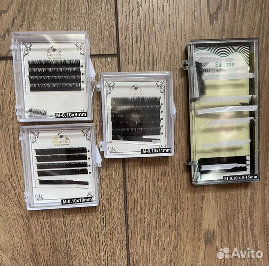 Ресницы для наращивания ресниц, клей
