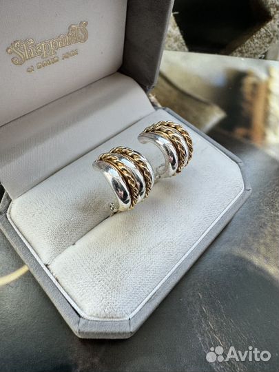 Винтажные клипсы Ervin Pearl