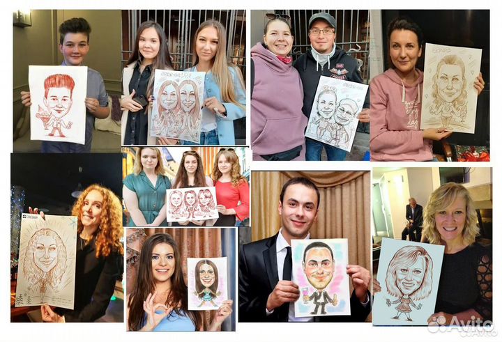 Шаржист на мероприятие(свадьба,день рождения