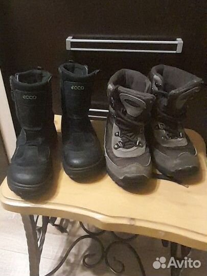 Сапоги зима ecco р. 30