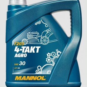 Моторное масло mannol 4-Takt Agro SAE 30 7203 4л