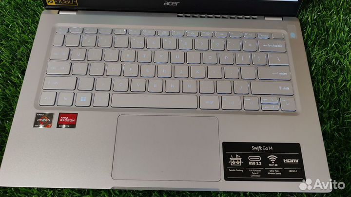 Acer Swift GO 14 R7-7730U 16gb Новый Гарантия Чек