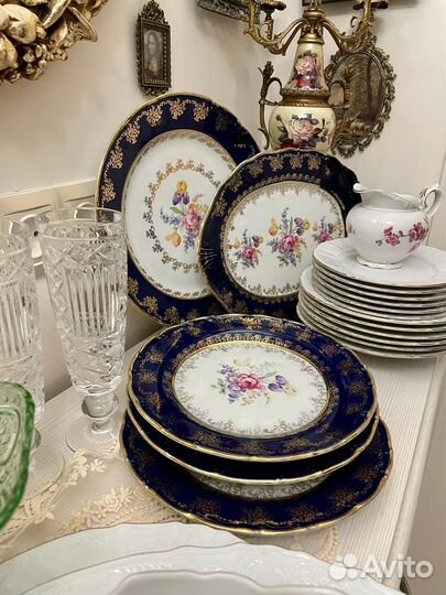 Посуда thun bernadotte kahla хрусталь