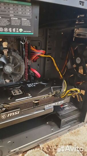 Игровой компьютер с msi rtx 3090 24гб