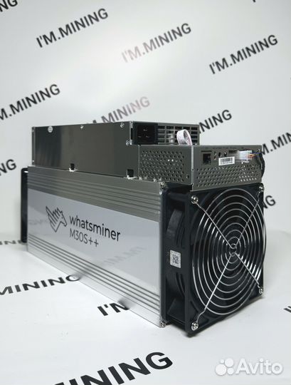Whatsminer M30S++ 102/104/106/108th в отличном состоянии