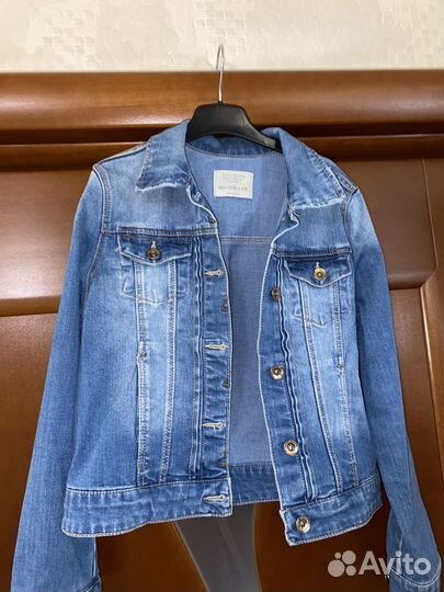 Джинсовая куртка zara для девочки