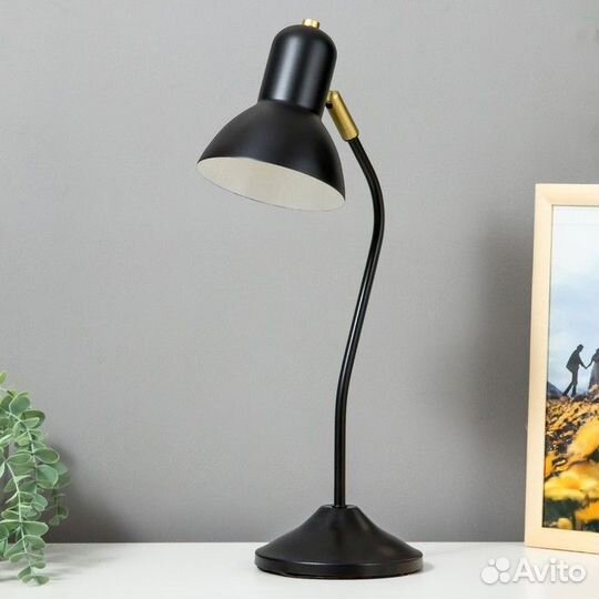 Настольная лампа 'Джордж' 1х40Вт Е27 черный 20,5х1