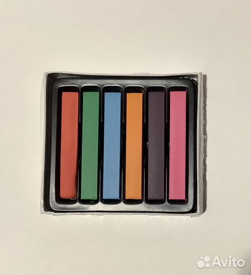 Цветные мелки для волос