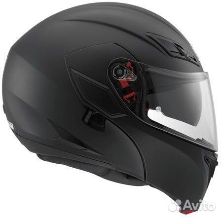 Мотошлем Agv Compact St Solid Matt Black